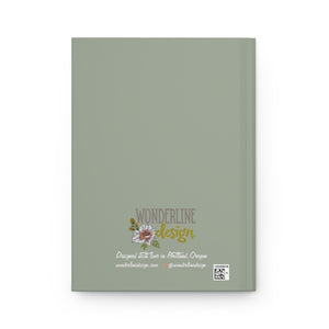 Hardcover Journal Floral - Sage