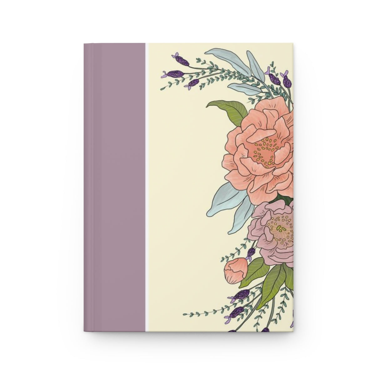 Laura Ashley Heirloom Cottage Journal – 6x8 Inch Hardcover Notebook With Scalloped Edge, 256 Lined Pages, Gilded Edges, Faux Leather Covers