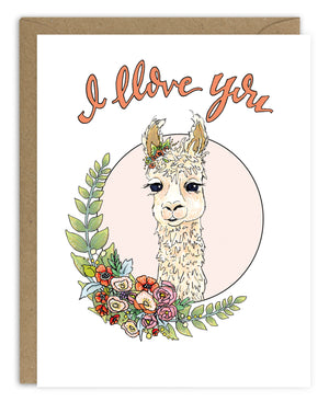 I Llove You (Llama) Card Pack