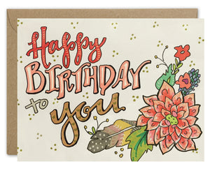 Classic Happy Birthday to You Card Pack