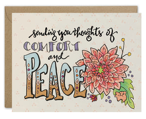 Thoughts of Comfort & Peace Card Pack