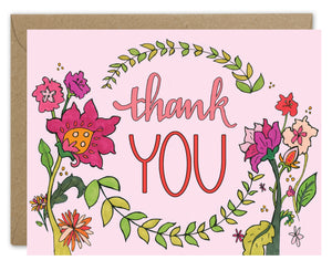 Retro Thank You Card Pack
